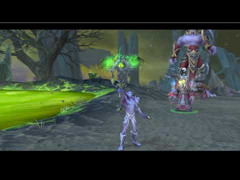 Warlock Wrathsteed mount cinematic/ceremony, class hall  Netherlord title, heroic weapon transmog