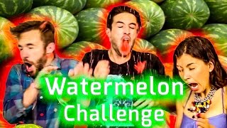 FUNNY WATERMELON CHALLENGE FAIL W/ RAWVANA