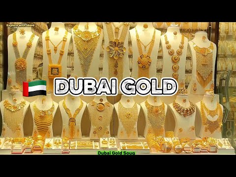 Inside Dubai’s GOLD SOUQ || Where EVERYTHING Glitters! World’s Largest Gold Market