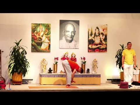 YOGA Mittelstufe "meditatives Halten" mit Mahavira - Yoga Vidya Ashram Live - 16:15 Uhr 17.11.2021