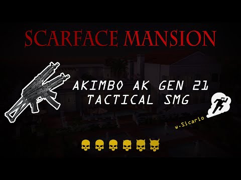 Payday 2 - Akimbo AK Gen 21 Tactical SMG w/Sicario