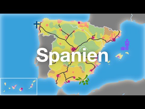 Spain - Overview in maps