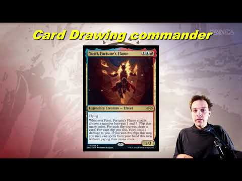 Yusri Fortunes Flame cEDH card Review and almost a deck tech a new blue red commander