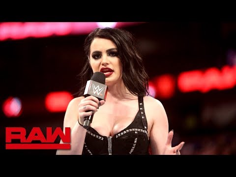 Paige gives an emotional retirement speech: Raw, April 9, 2018