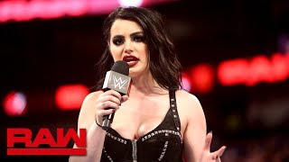 Paige gives an emotional retirement speech: Raw, April 9, 2018