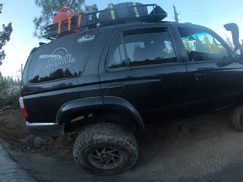 3rd gen 4Runner locker vs no locker rubicon trail