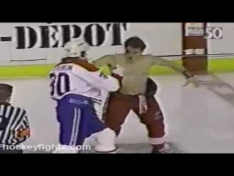 Darren McCarty Vs Turner Stevenson 12/02/95