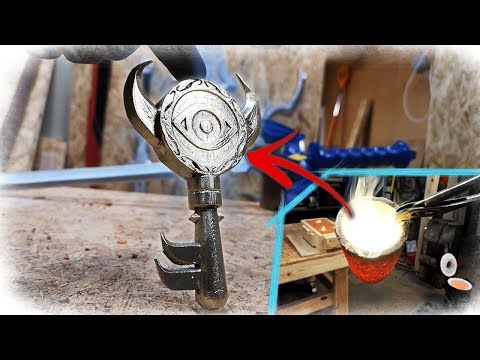 ZELDA Brass Key- Made From Molten Brass (The Wind Waker)