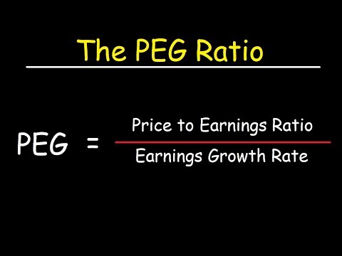 PEG Ratio vs Price To Earnings (P/E) Ratio Video
