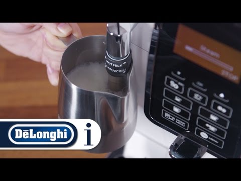 Kavos aparatas espresso DeLonghi Dinamica ECAM 350.35.SB (1450W, sidabrinis color) video