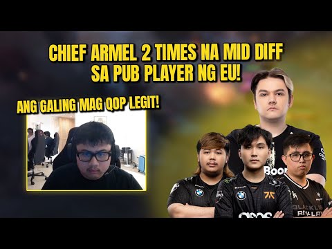 ARMEL, BILIB SA QOP ENJOYER NG EU - 2 TIMES NA MID DIFF SI CHIEF!