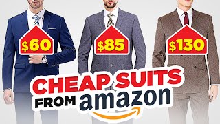 Style Expert Reacts To CHEAP (But HIGHLY Rated!) Amazon Suits