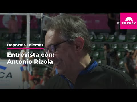 Antonio Rizola en Entrevista | Cuba vs Colombia | Copa PanAmericana 2022 Senior Women | Telemax
