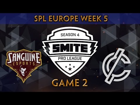 SMITE Pro League S4 Spring Split Week 5 (EU) - Sanguine vs. CycloneGG (Game 2)