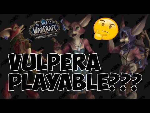 Vulpera Playable Followup Info World Of Warcraft Battle For Azeroth