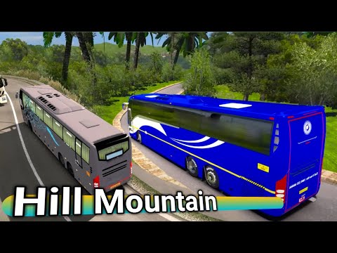 Hill Bus Driving 2026 - Indian Offroad Bus Simulator 3D  - Bus Game Andriod Gameplay