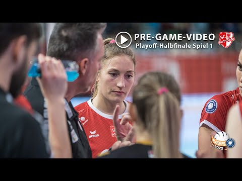 Pre-Game-Video: Potsdam vor der ersten Halbfinalpartie in Dresden