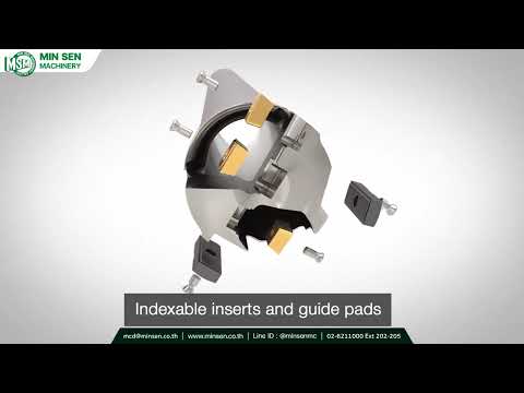 Fine Beam - Indexable deep hole drills with excellent straightness - จำหน่ายโดย MIN SEN