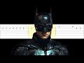 The Batman theme (Easy Guitar Tabs Tutorial)
