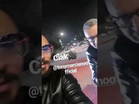 Backstage Tony Marciano ft Antonio Muscetti