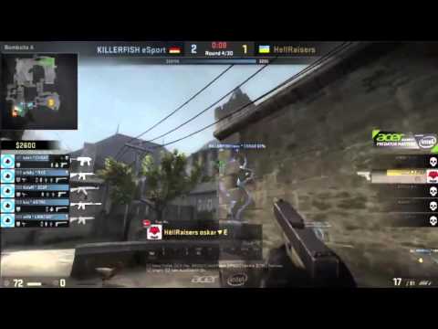 CS:GO - Hilarious Play By Oskar vs KILLERFISH @ APM Season 2