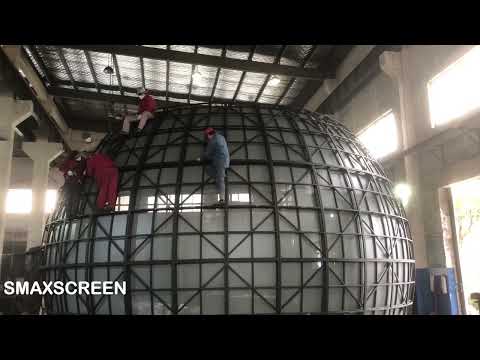 SMAX Dome Projection Screen China Manufacturer Diamter 3-50meter