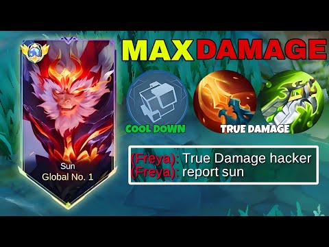 WHEN SUN ABUSE THIS NEW MAX DAMAGE EMBLEM AND BUILD 2025!