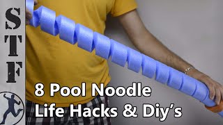 8 Pool Noodle Life Hacks & Diy