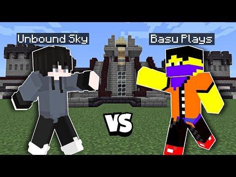 Unbound GameZ - I Challenged @BasuPlays  For PVP Match In Minecraft And This Happened!