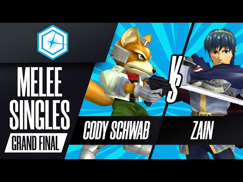 Cody Schwab (Fox) vs Zain (Marth) - Melee Singles Grand Final - Shine 2023