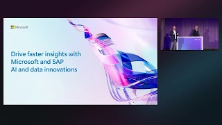 Drive faster insights with Microsoft and SAP AI and data innovations