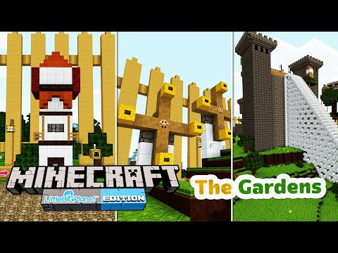 LittleBigPlanet Minecraft Mash-up Pack - The Gardens