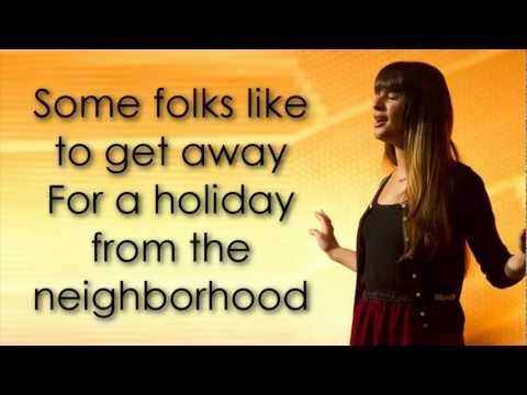 Glee - New York State of Mind (Lyrics)