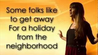 Glee - New York State of Mind (Lyrics)