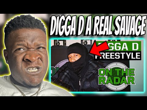 AMERICAN RAPPER REACTS | The Digga D Freestyle (PROD By ITCHY) REACTION