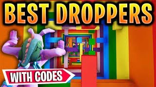 best fortnite dropper maps with codes impossible fortnite creative dropper maps spotlight - dropper parkour map fortnite code