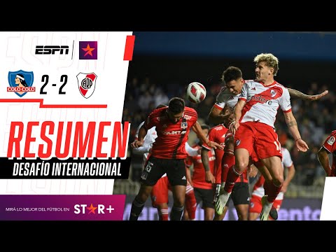 ¡EL MILLONARIO Y EL CACIQUE IGUALARON EN UN PARTIDAZO AMISTOSO! | Colo Colo 2-2 River | RESUMEN