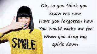 Jessie J - Who's Laughing Now (lyrics)