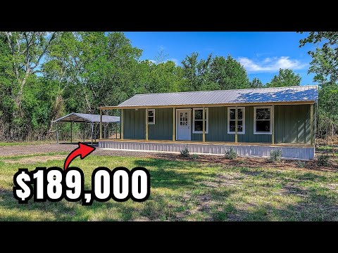 I want a 3-bedroom tiny home in the country for $189,000