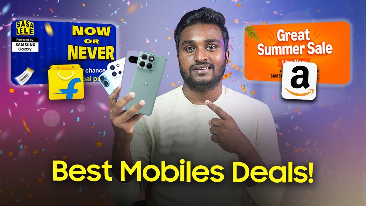 Best Mobile Deals✅ |Flipkart Sasalele Sale & Amazon Great Summer Sale🔥