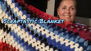 03/17/26 Scrap Blanket Progress + One Busy Day & Georgie’s Boo-Boo 🧶🐶💔”