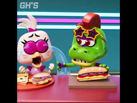 Rizz Monty😎 - FNAF SECURITY BREACH RUIN ANIMATION | GH'S ANIMATION