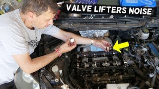 WHAT VALVE LIFTER NOISE SOUNDS LIKE. WHAT CAUSES VALVE LIFTERS NOISE