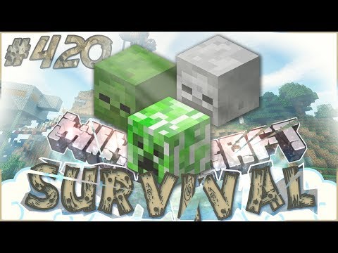 PRIMO CHARGED CREEPER E FARM DI TESTE - Minecraft ITA - Survival #420