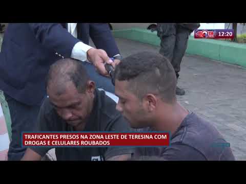 Traficantes presos na zona leste de Teresina com drogas e celulares roubados 11 05 20