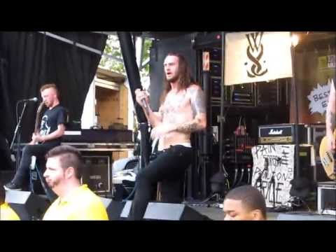 WHILE SHE SLEEPS THIS IS THE SIX Live Warped Tour 2013 Indianapolis