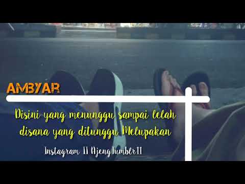 Karna memang menunggu itu membosankan