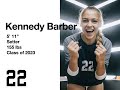 Kennedy Barber Fall 2021/ Sets and Digs