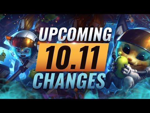 MASSIVE CHANGES: New Buffs & REWORKS Coming in Patch 10.11 - League of Legends