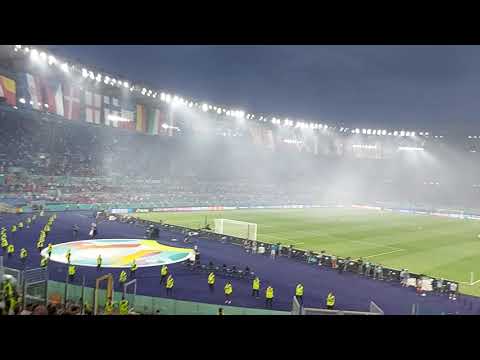 Turkey-Italy Euro 2020 National anthems